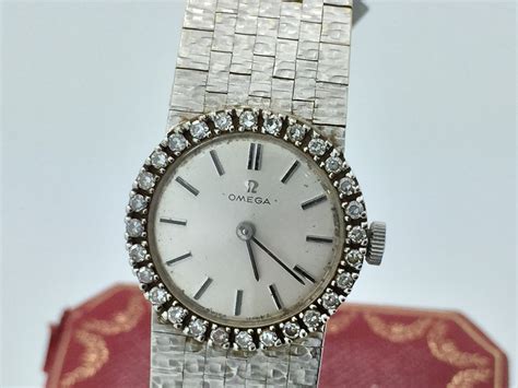 women's vintage omega diamond watches.